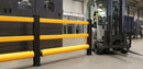 Tratto Barriera Pedonale per urti da Carrelli - Lunghezza 10,0 m - Modello eFlex Traffic Plus