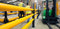 Tratto Barriera pedonale antiurto con 3 Corrimano - Lunghezza 5,0 m - Modello iFlex Pedestrian 3 Rail