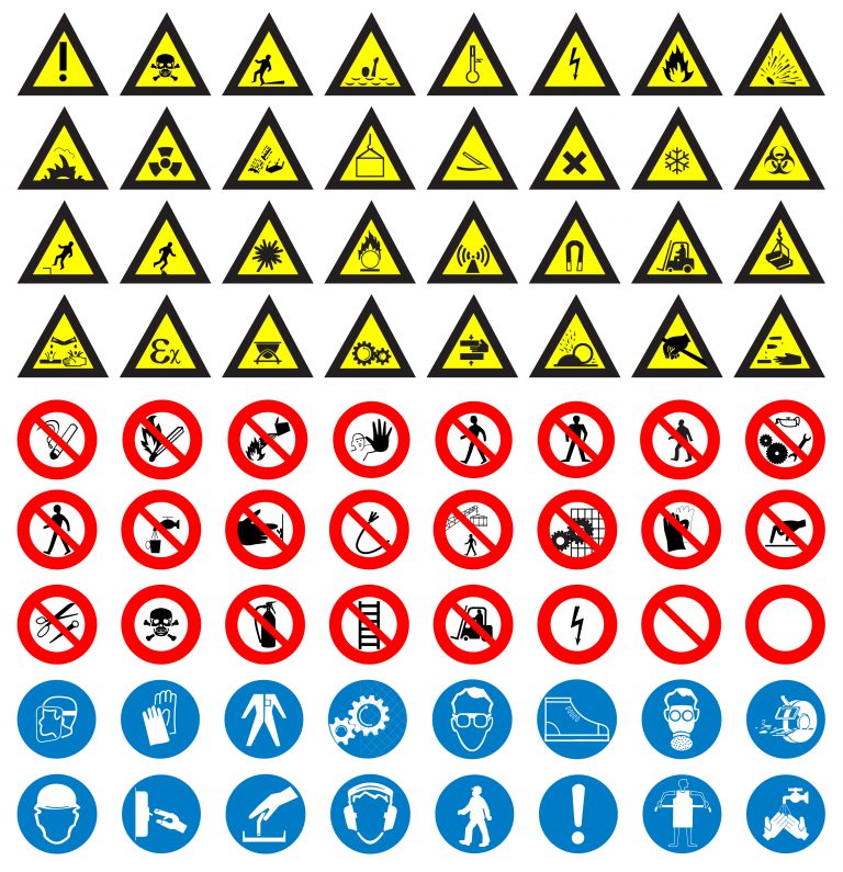 Cartelli per la Segnaletica Verticale - Pericolo e Indicazioni